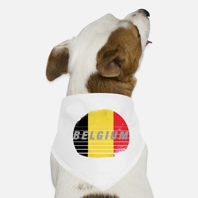 Belgium, Belgique Bandana pour chien
