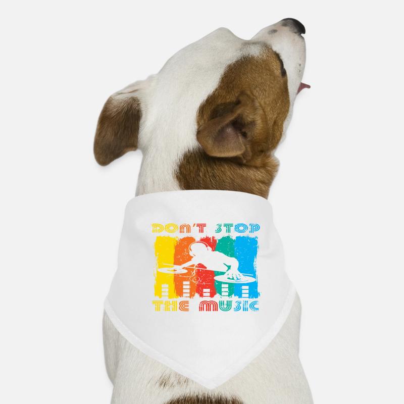 N'arrête pas la musique Bandana pour chien