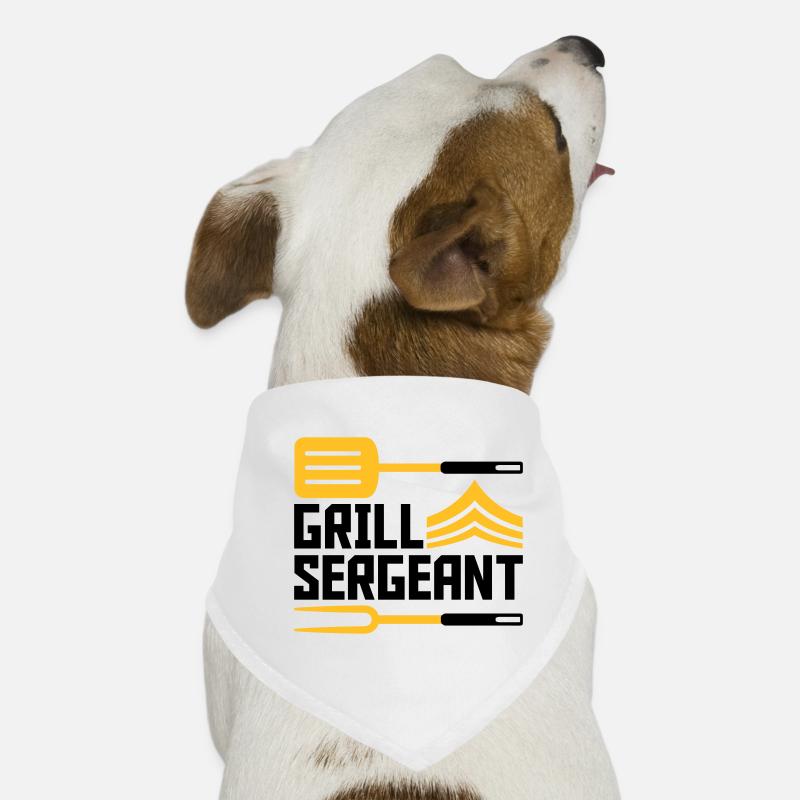 Grill Master Grill Sergent BBQ Bandana pour chien