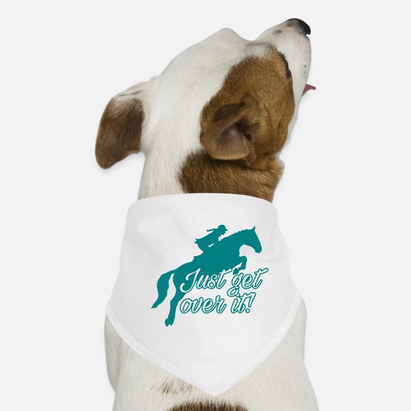 Just get over it Hunde-Bandana