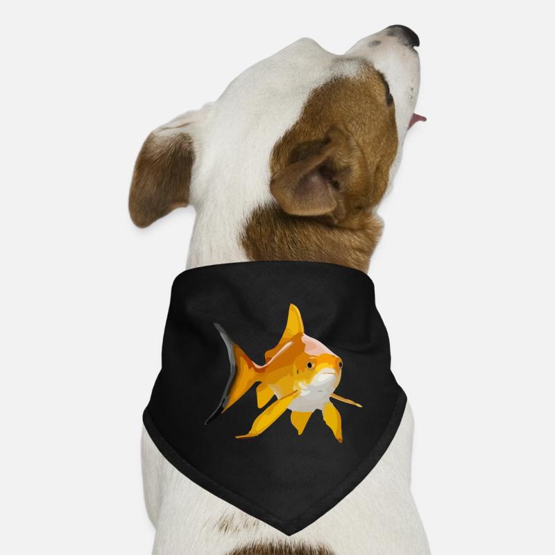 Goldfisch Hunde-Bandana