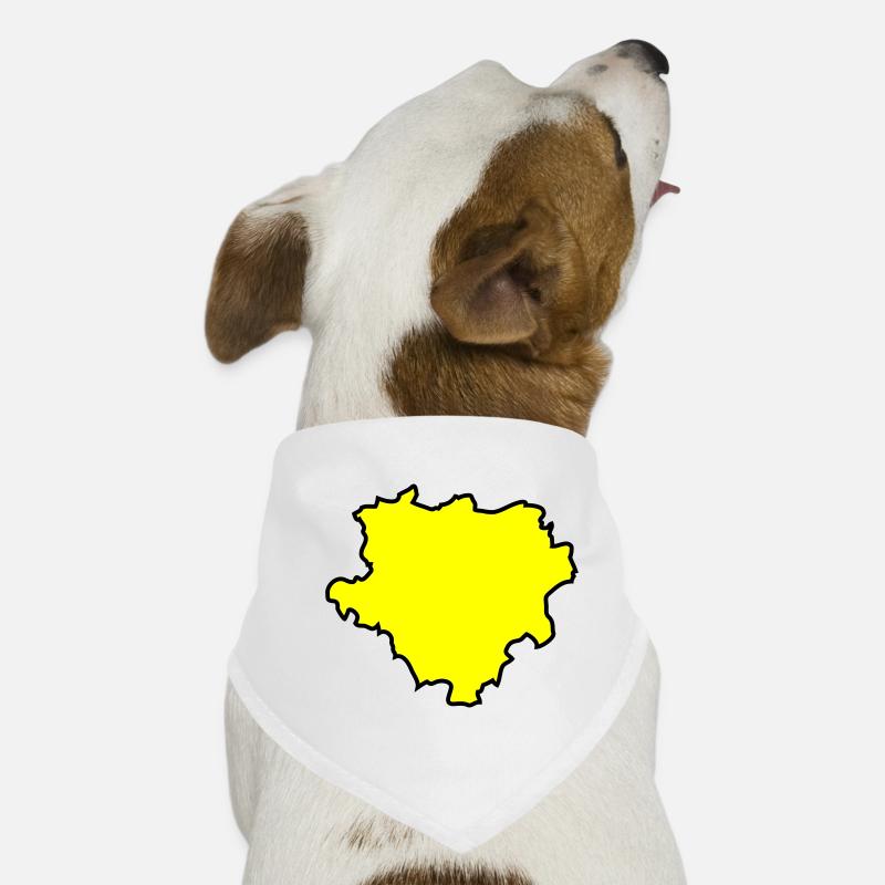 Dortmund Map Map 02 Dog Bandana