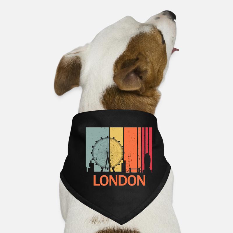 Londres Bandana pour chien