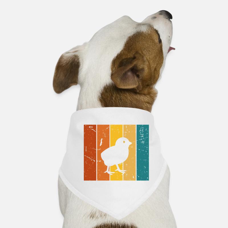 Poussin cadeau Vintage Bandana pour chien
