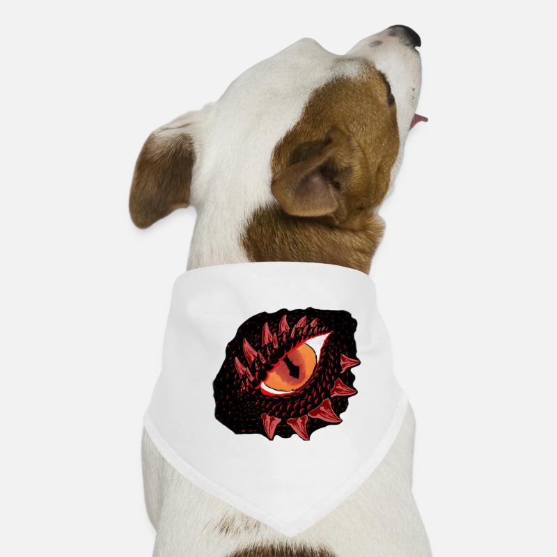 Drachenauge Hunde-Bandana