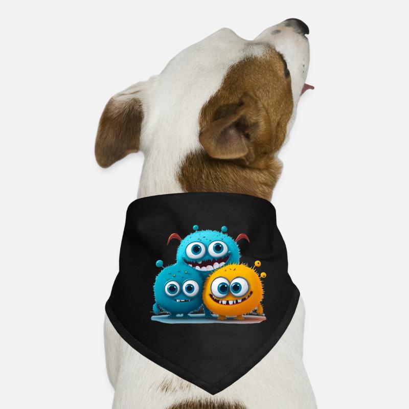 Monster Gang Dog Bandana
