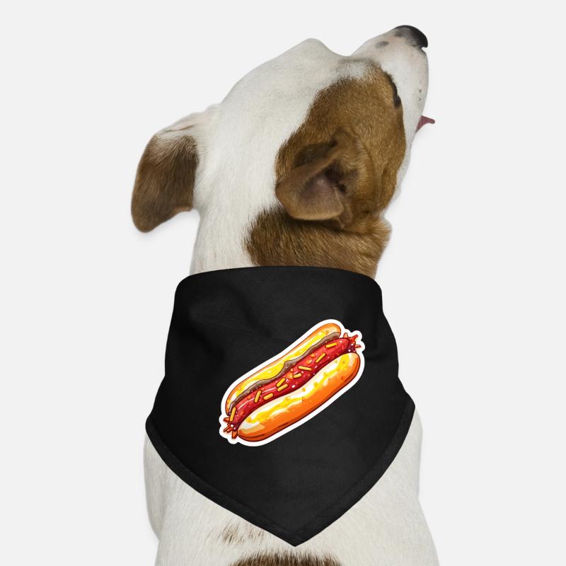 Hot-dog Bandana pour chien