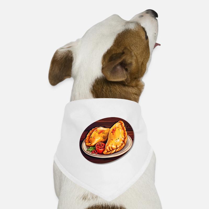 Empanadas dumplings Dog Bandana