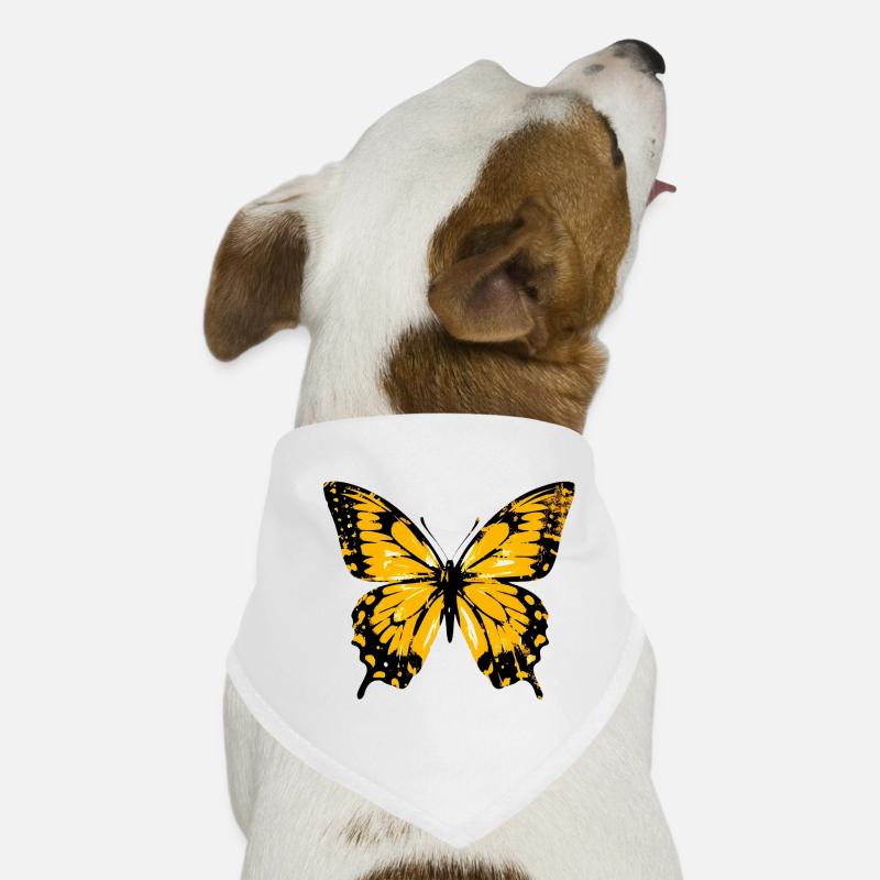 Schmetterling Hunde-Bandana