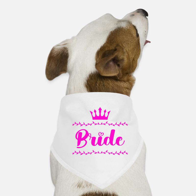 bride Dog Bandana