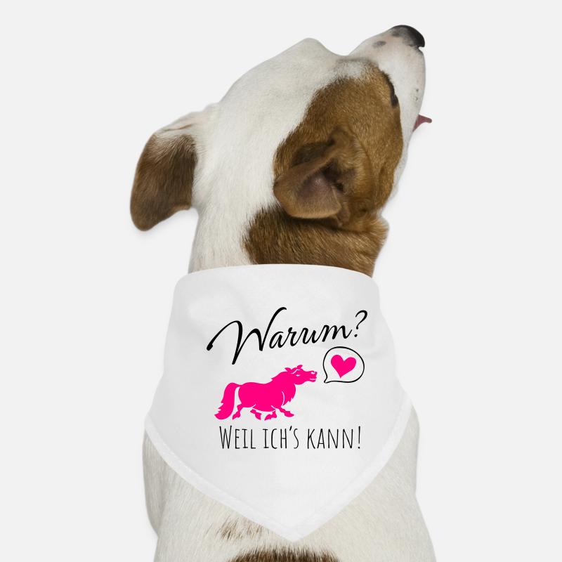 Warum? Weil ich's kann! Hunde-Bandana