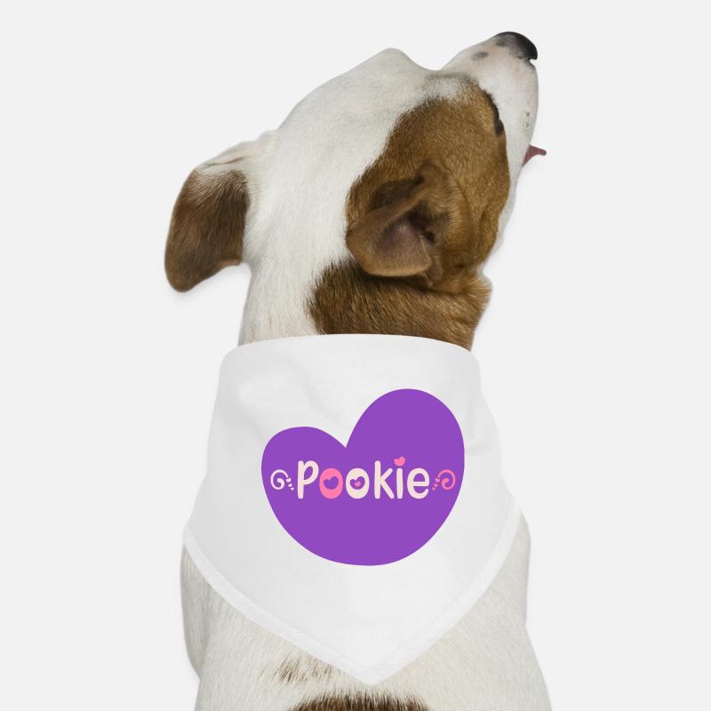 Pookie Heart Hunde-Bandana