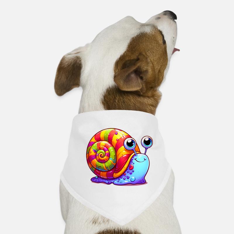 Schnecke Hunde-Bandana