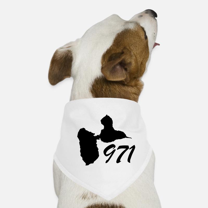 GWADA - Hunde-Bandana - Weiß