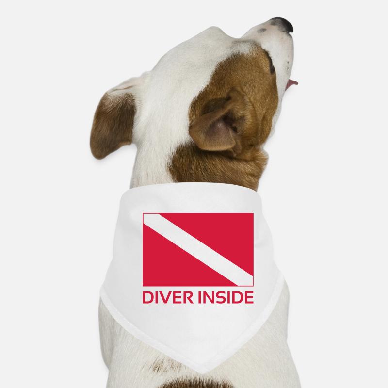 Diver Inside Bandana pour chien