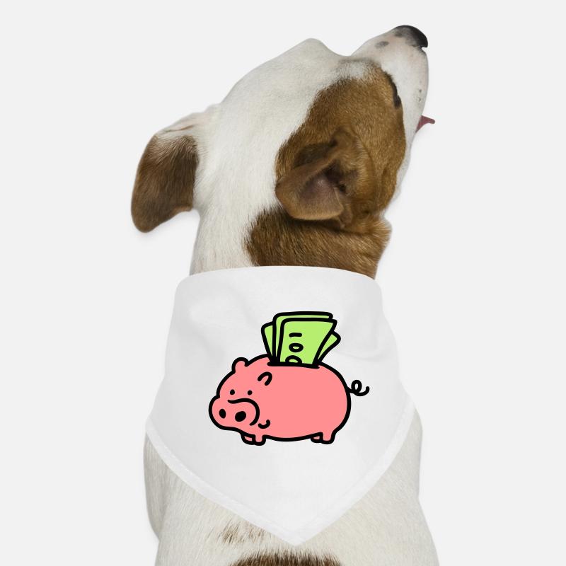 Piggy bank - notes 3 Dog Bandana