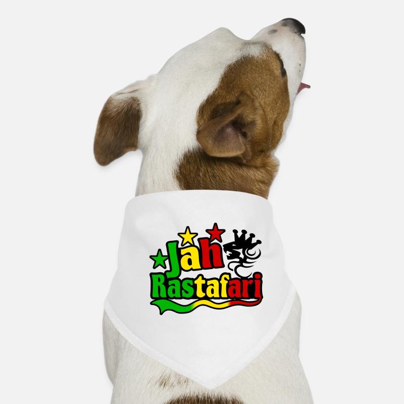 jah rastafari Bandana pour chien