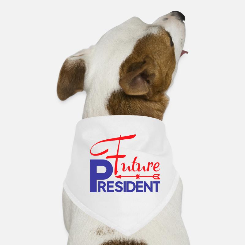 Künftiger Präsident Hunde-Bandana