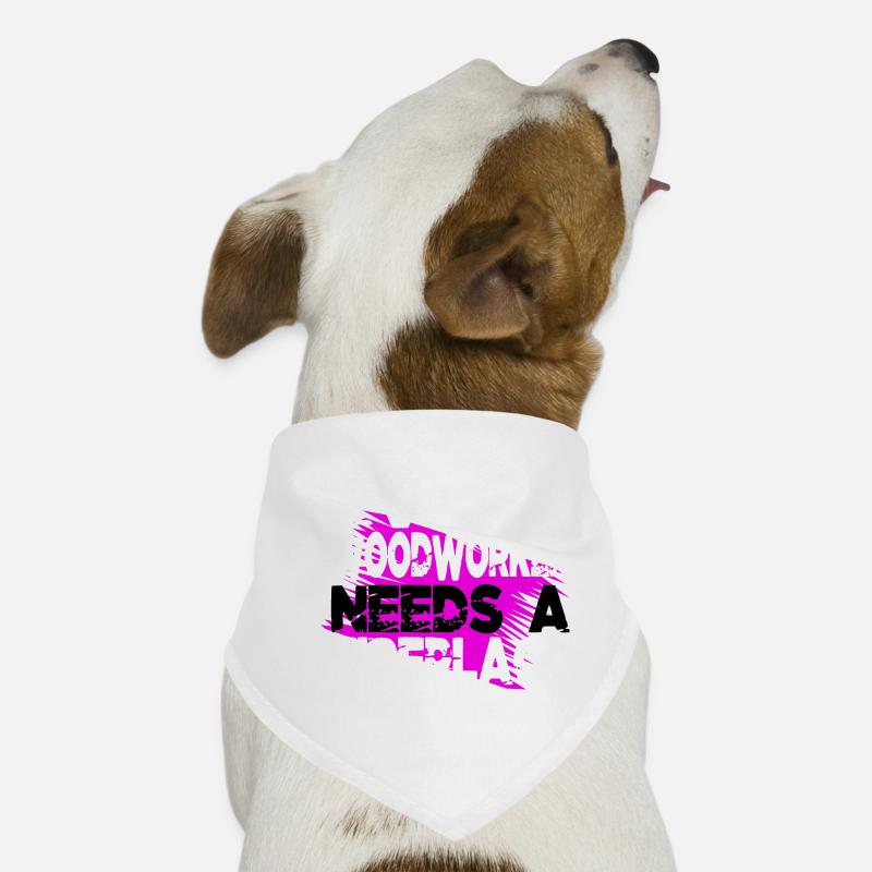 charpentier de construction Bandana pour chien