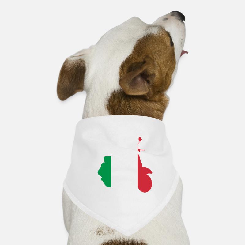 Wantodrive - Hunde-Bandana - Weiß