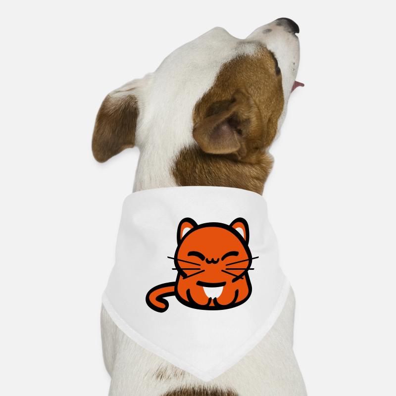 Schmunzel Katze Hunde-Bandana
