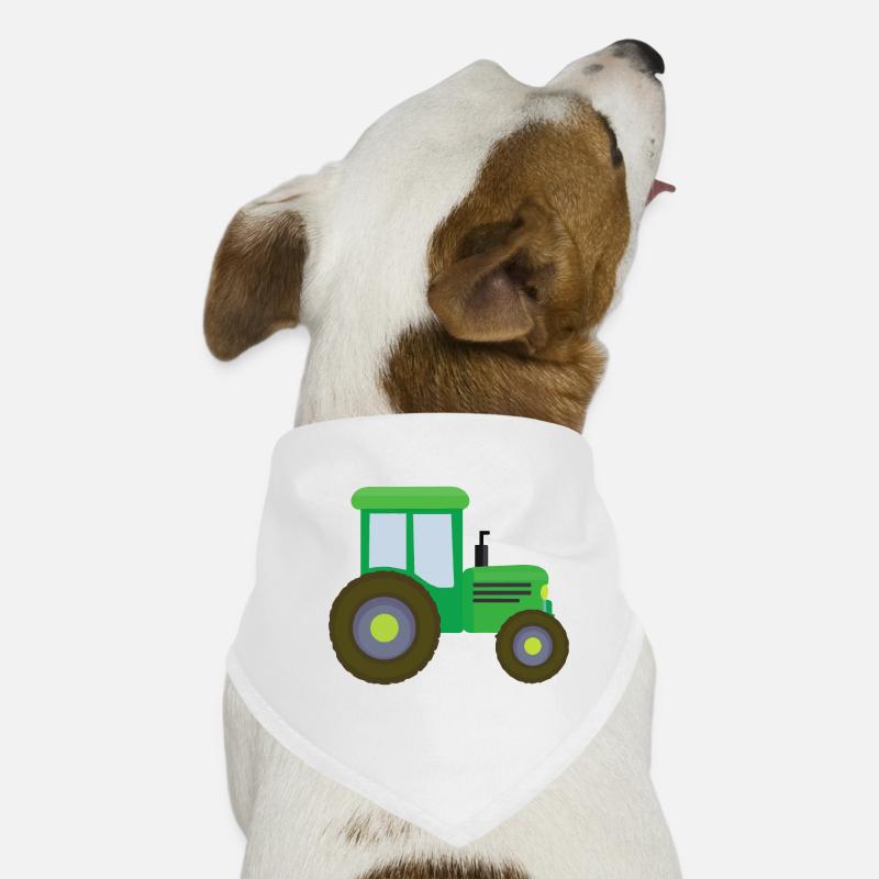 Traktor Kinder Geschenkidee Hunde-Bandana