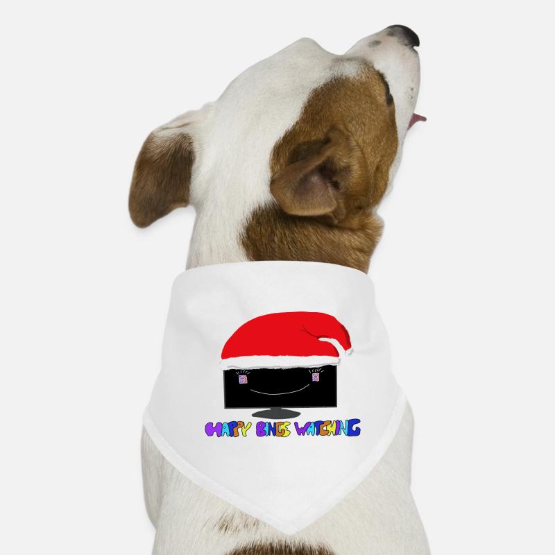 Happy Binge Watching Hunde-Bandana