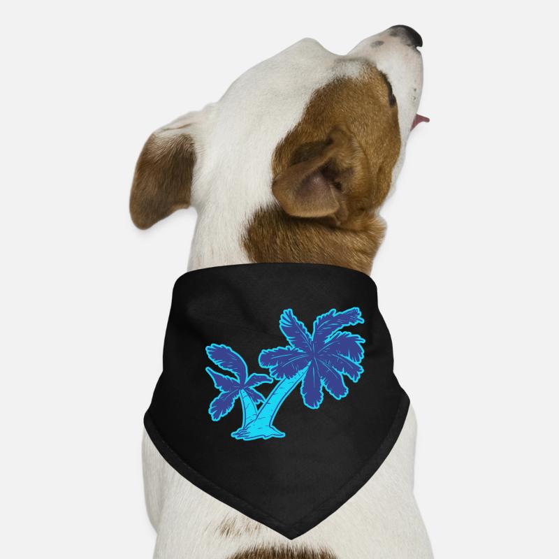 The Palm Trees Dog Bandana