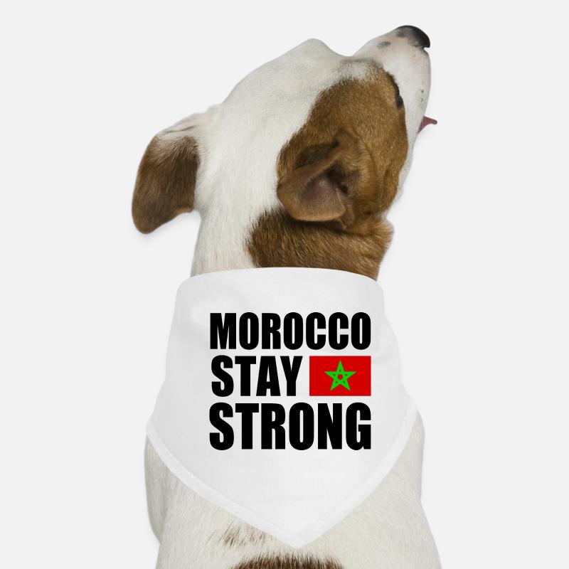 Morocco stay strong Bandana pour chien