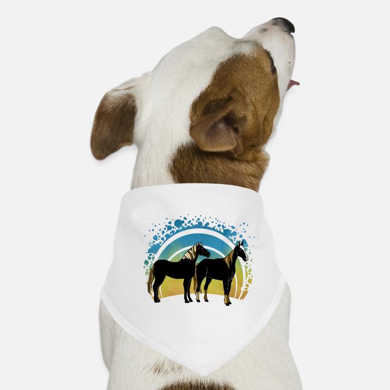 Horses Dog Bandana