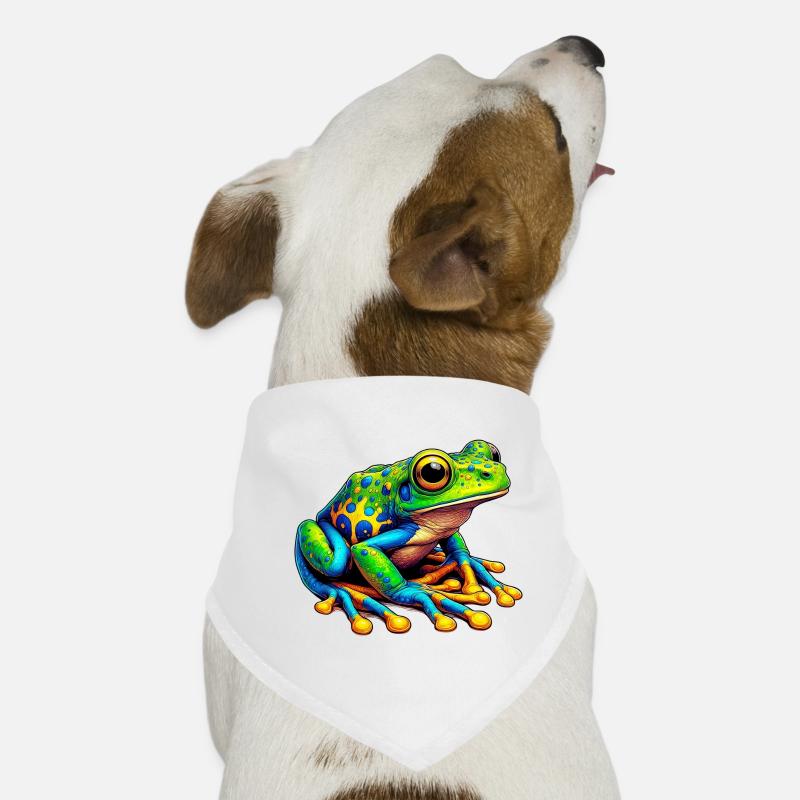 Frosch Hunde-Bandana