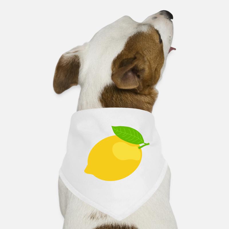 Citron Bandana pour chien