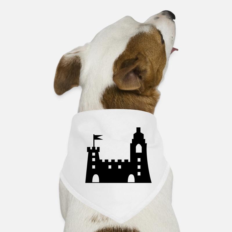 château Bandana pour chien