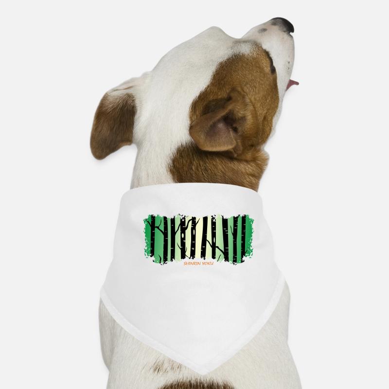 Bain de forêt Shinrin Yoku Forest Walker Bain de forêt Bandana pour chien
