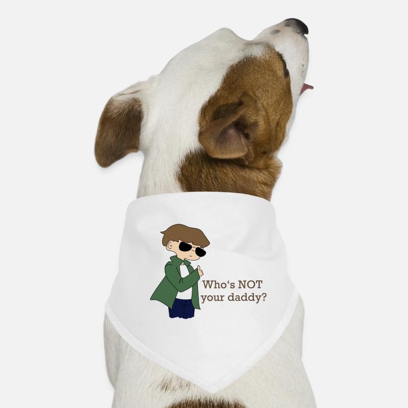 Pas ton papa Bandana pour chien