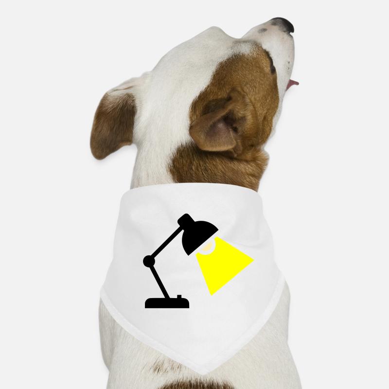 Desk Lamp Light Idea Dog Bandana