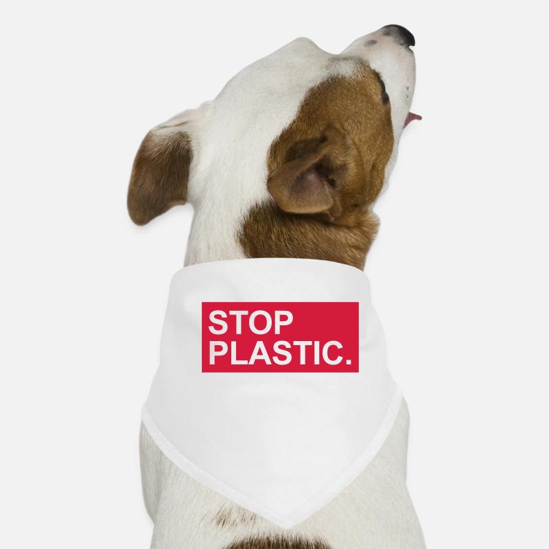 stop-plastic Geschenk Hunde-Bandana