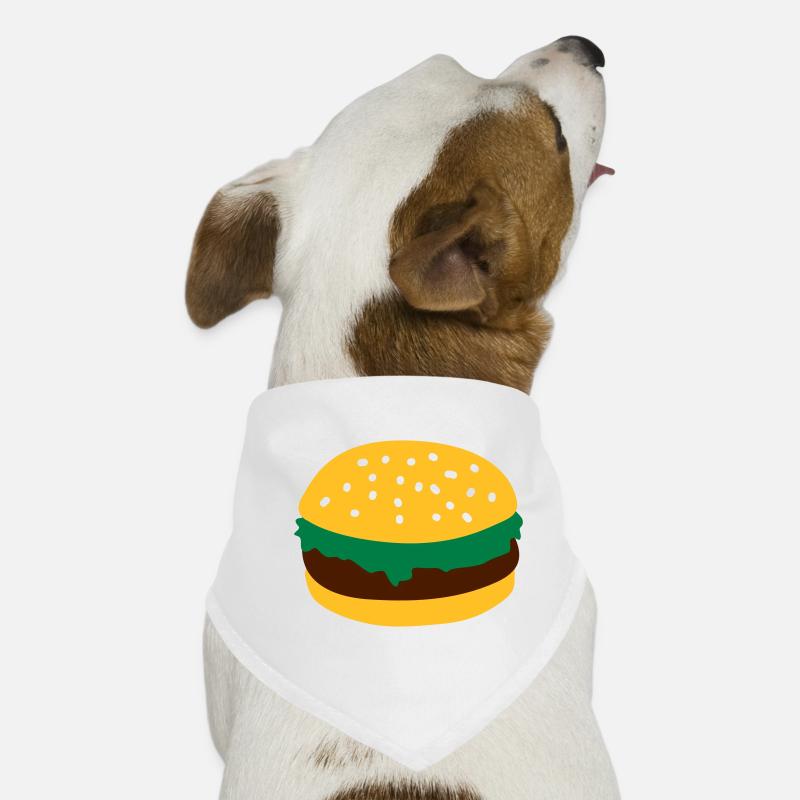 Burger Hunde-Bandana