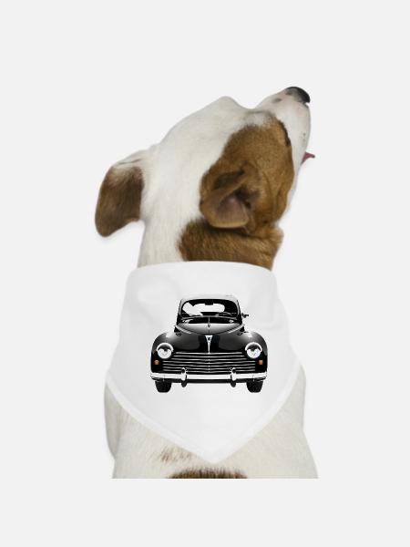 203 - Bandana pour chien - blanc - Devant
