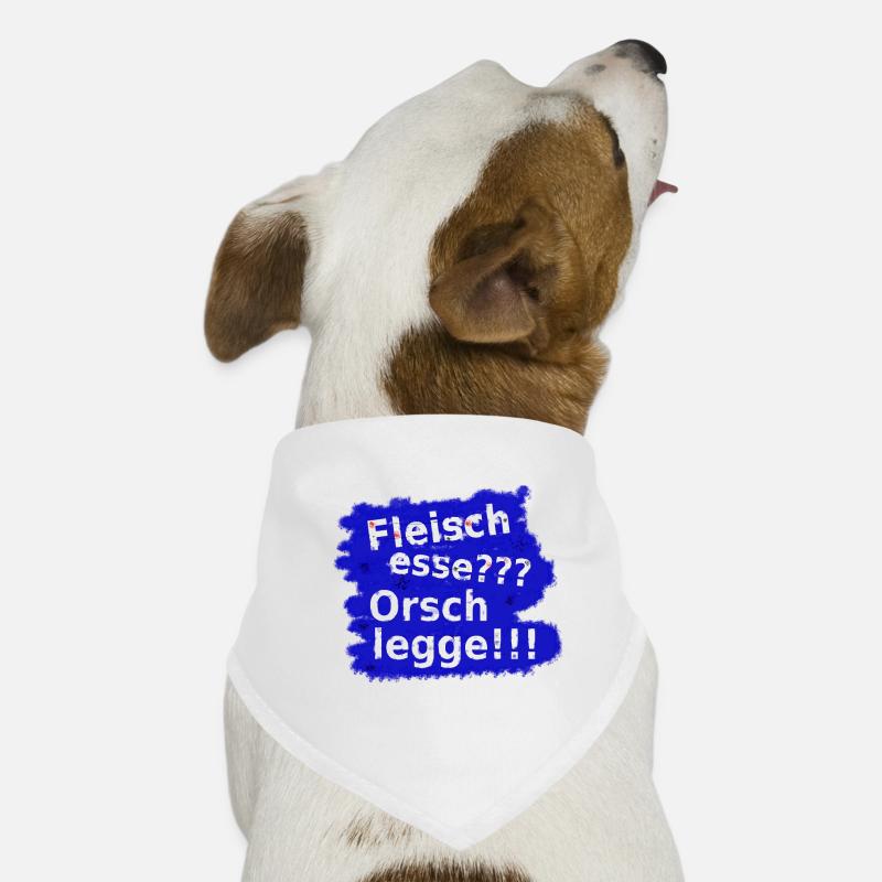 Fleisch esse? Orsch legge! Hunde-Bandana