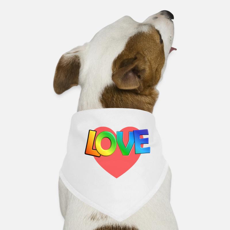 AMOUR Bandana pour chien