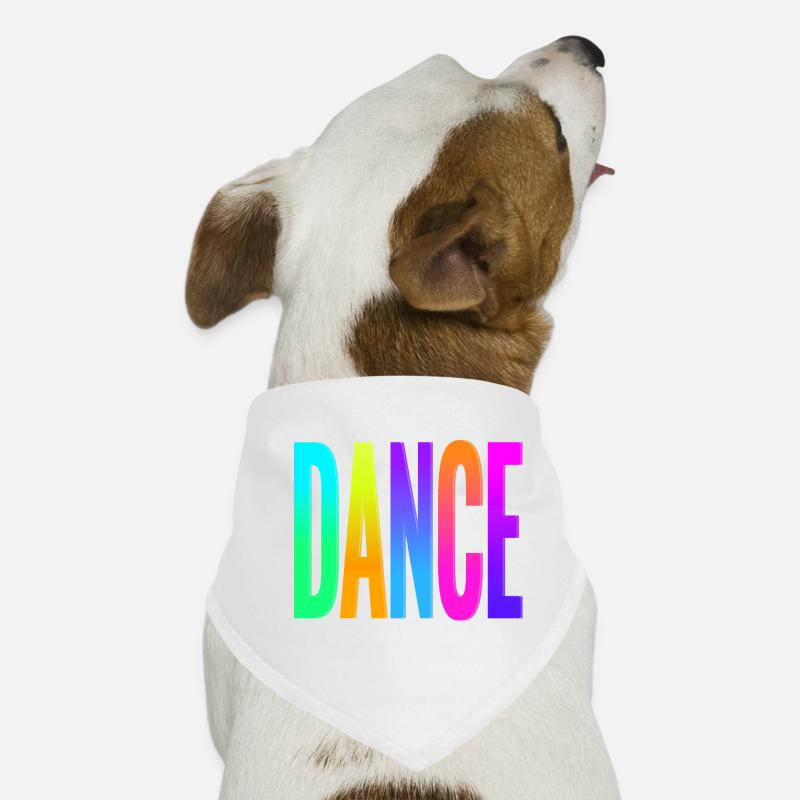 Dance - Hunde-Bandana - Weiß