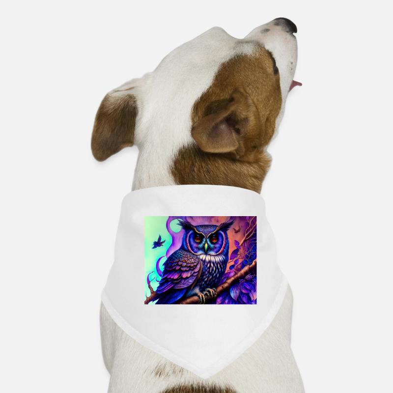 Hibou Bandana pour chien