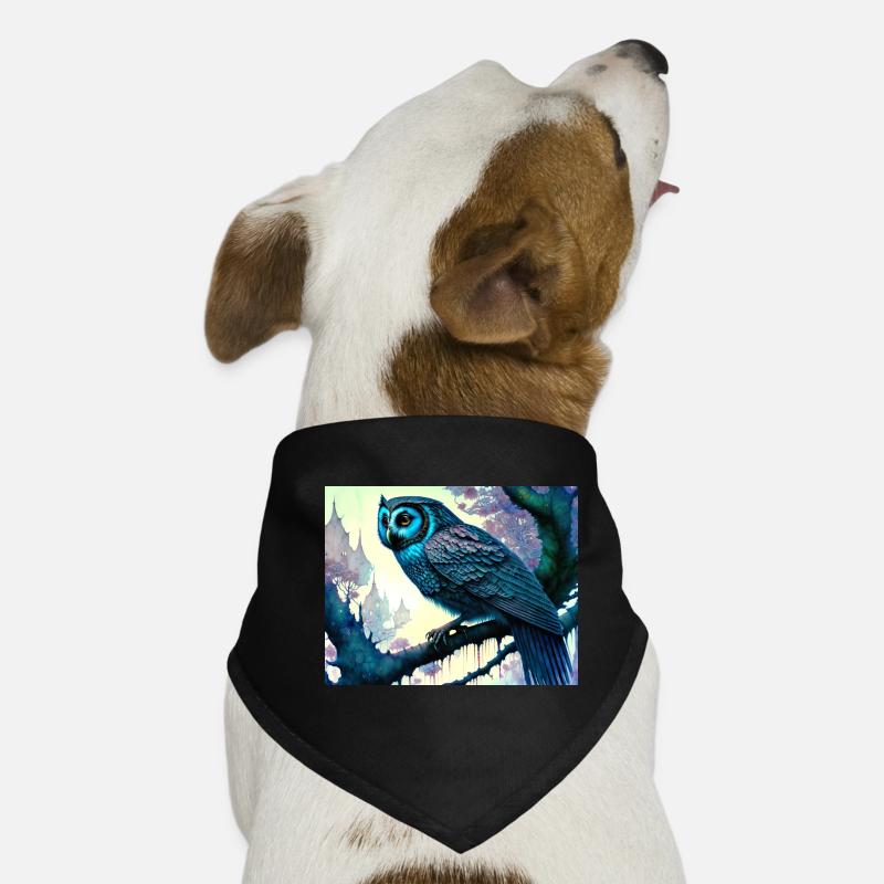 Hibou Bandana pour chien