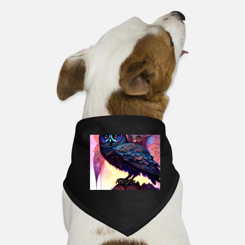 Eule Hunde-Bandana