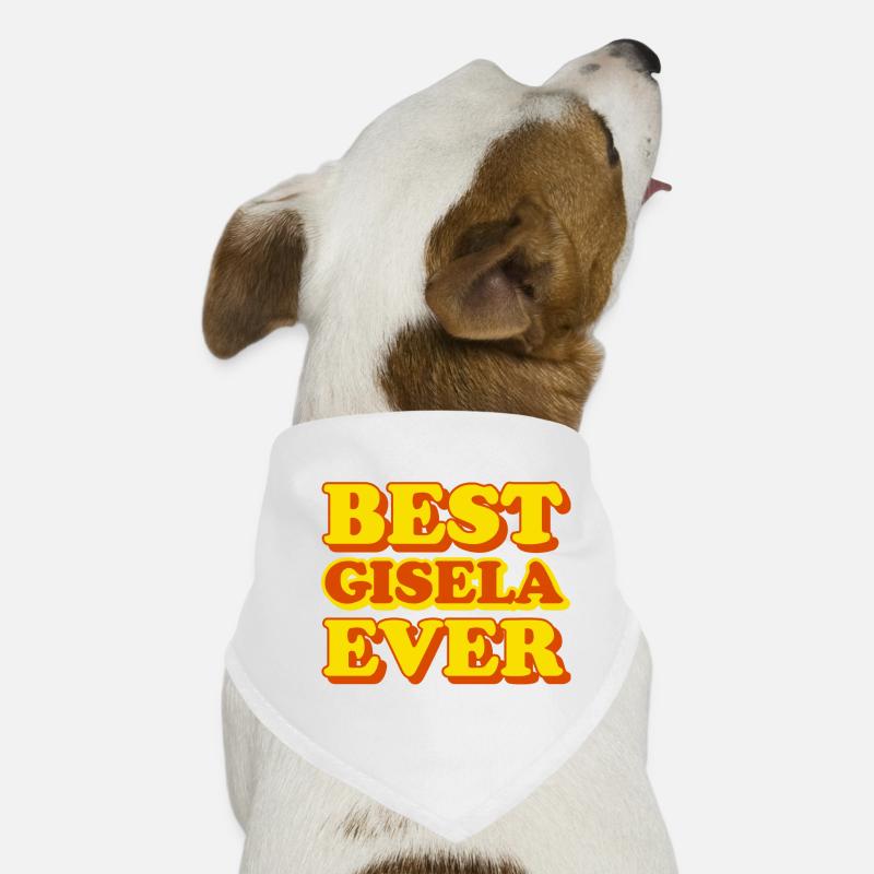Gisela First Name Funny Gift Dog Bandana