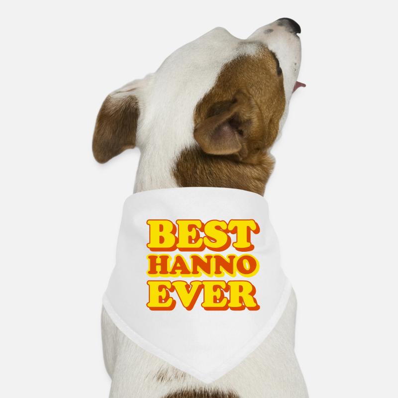Hanno First Name Funny Gift Dog Bandana