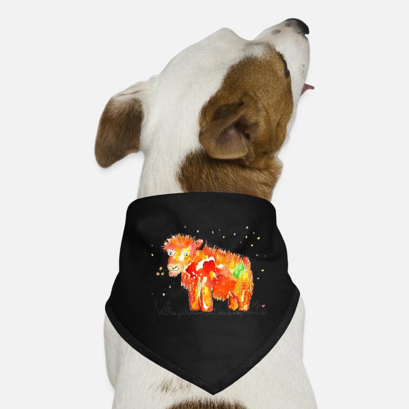 Gute Laune Moschus-Ochse Hunde-Bandana