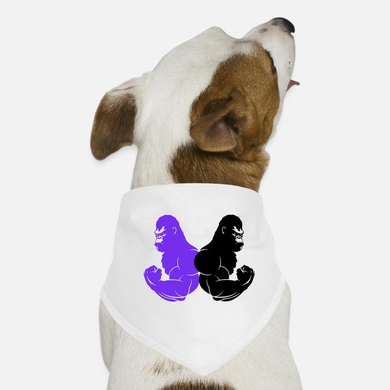 gorille Bandana pour chien
