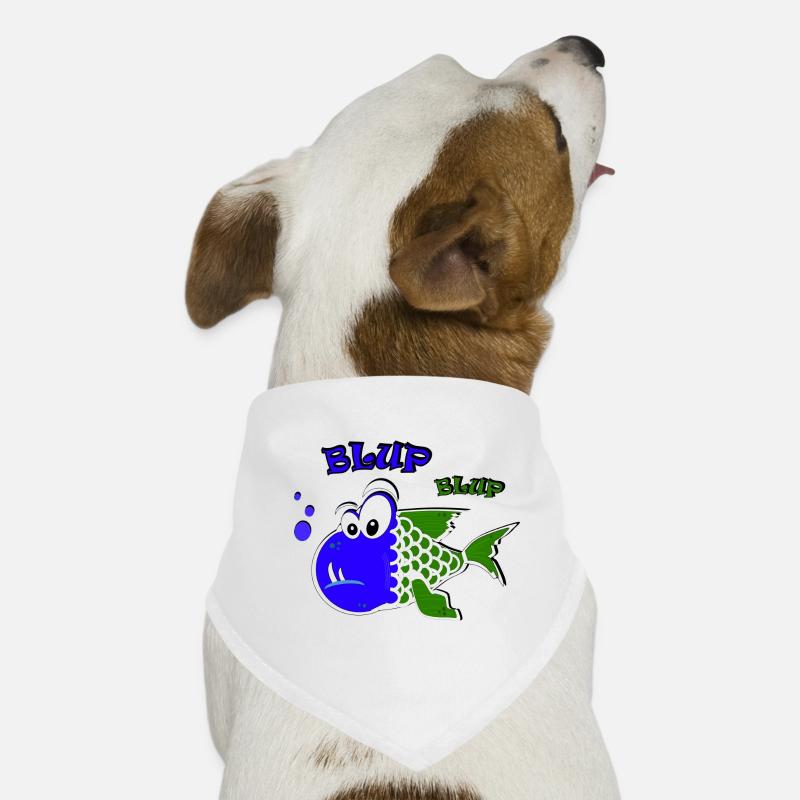 Blup Blup PG Fisch Hunde-Bandana